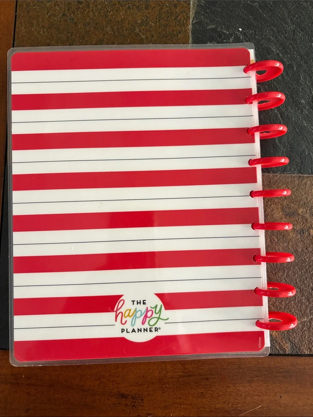 The Happy Planner bright red